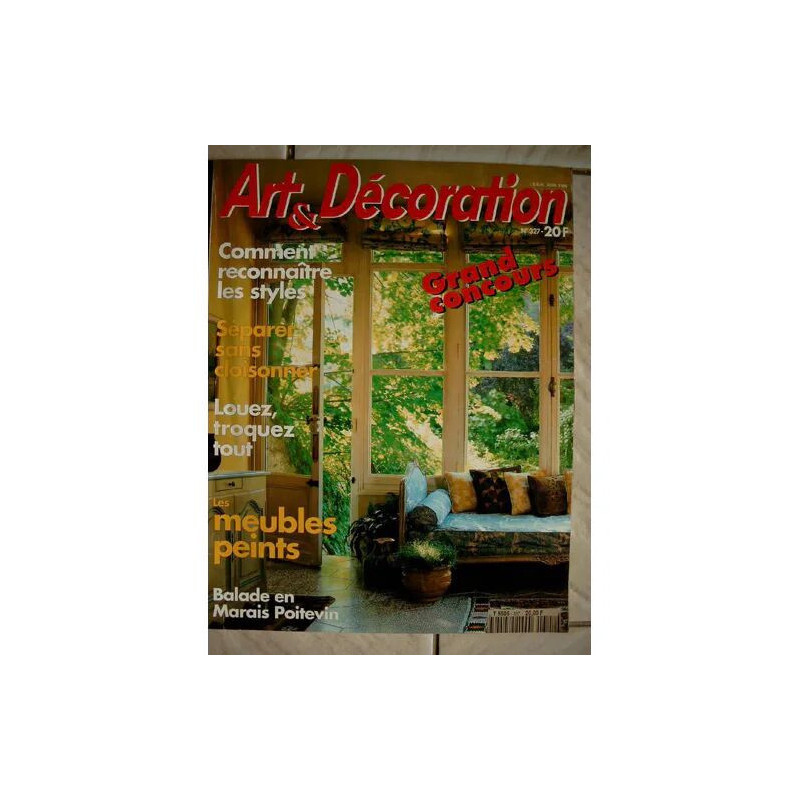Art et décoration N° 327 : Comment reconaître les styles