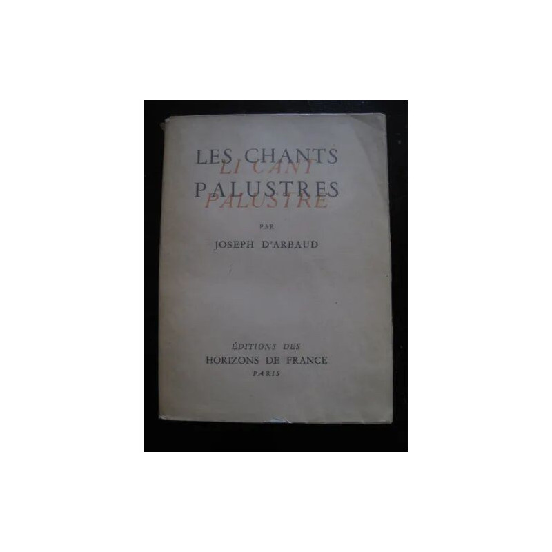 Les Chants Palustres. Horizons De France N° 143