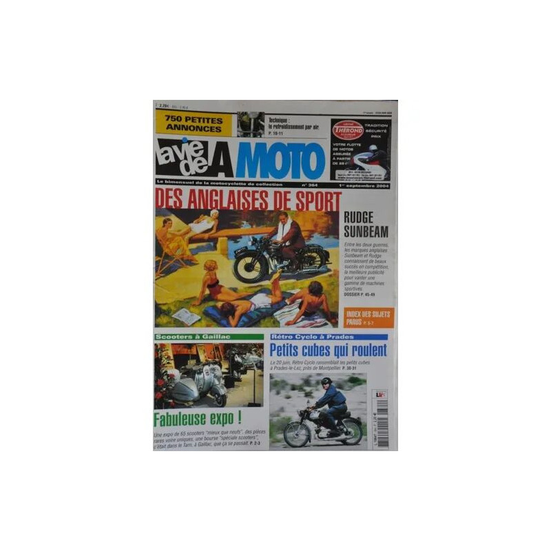 la vie de la moto N° 364 : Dossier Rudge et Sunbeam