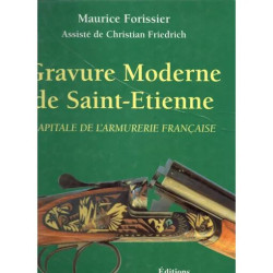 Gravure moderne de Saint-Étienne - capitale de l'armurerie française