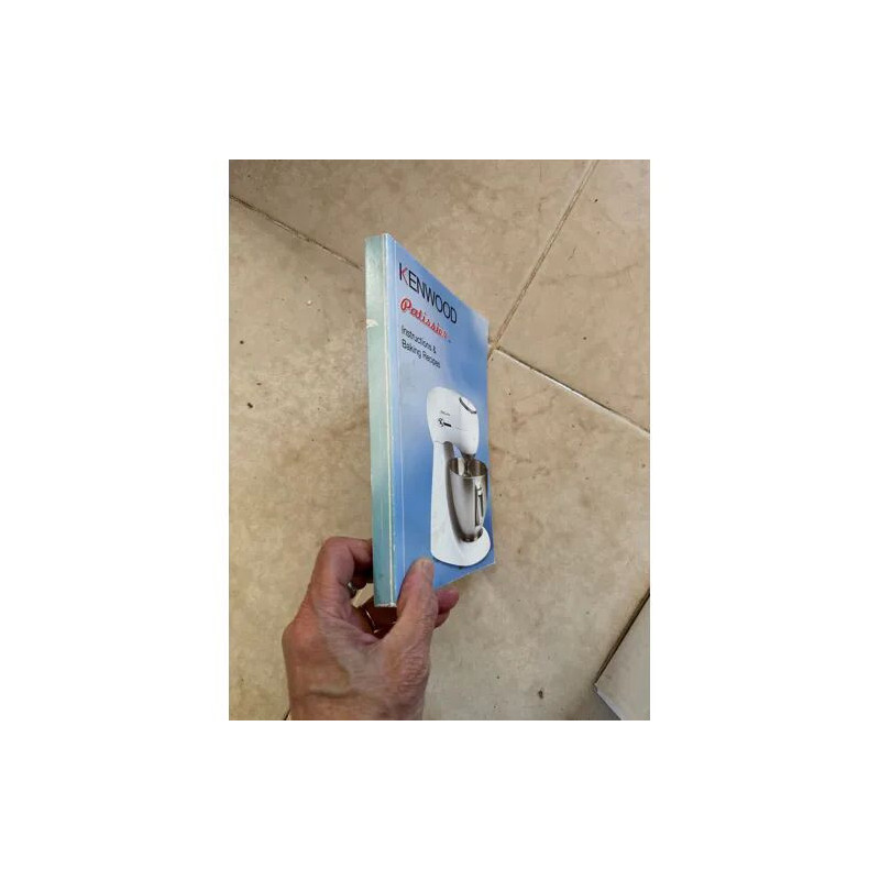 KENWOOD PATISSIER INSTRUCTIONS ET BAKING RECIPES EN FRANCAIS ET...