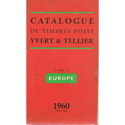 Catalogue de timbres-poste Yvert et Tellier. Tome 2 : Europe - 1960