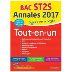 Tout-En-Un Tle St2s - Sujets Et Corrigés - Edition 2017