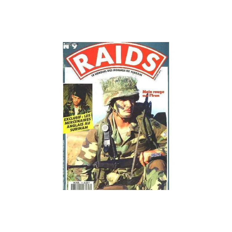Raids. Le Mensuel Des Hommes De Terrain. N°9