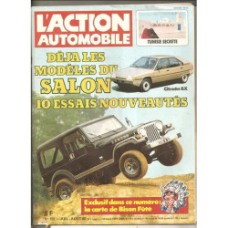 Action Automobile Et Touristique (L') N° 258 Du 01/07/1982