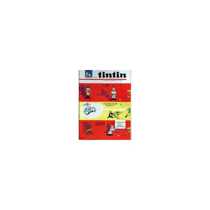 Tintin N° 1005 Du 25/01/1968