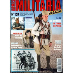 ARMES MILITARIA MAGAZINE N° 129 DU 01/04/1996 - SAGA - LES ZOUAVES...