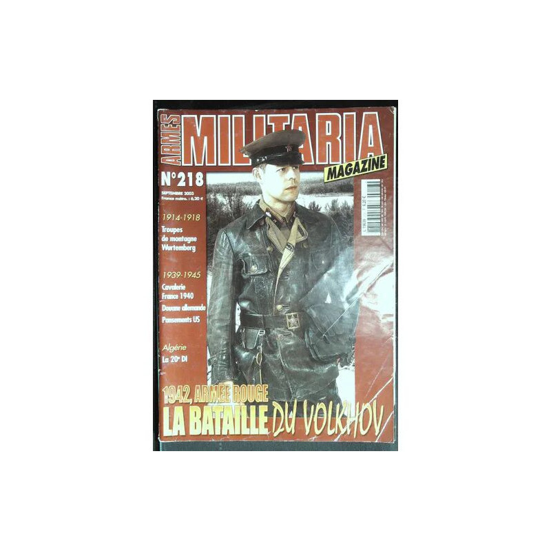 armes militaria magazine no 218 septembre 2003 1942 armée...