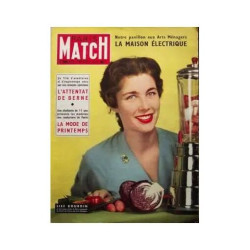 Paris Match N°309 Du 26-02-1955