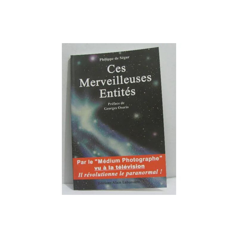 Ces merveilleuses entités