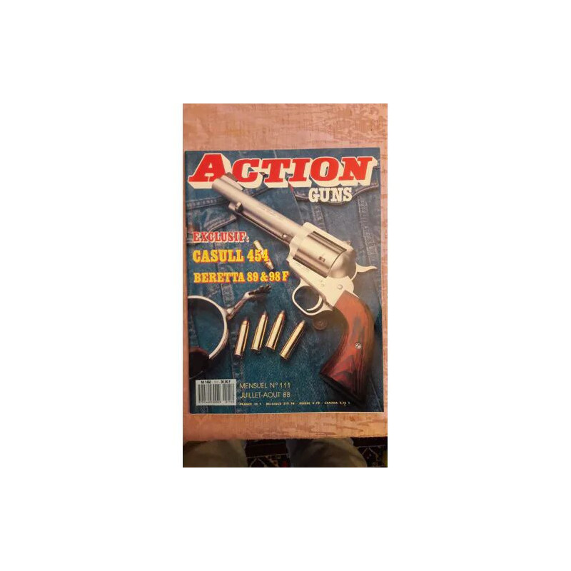 Action Guns Casull 454 beretta 89 N° 111 : Casull 454 beretta 89