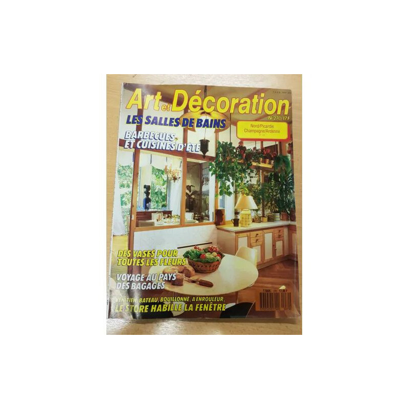 Art Et Decoration N° 270 Du 01/06/1987