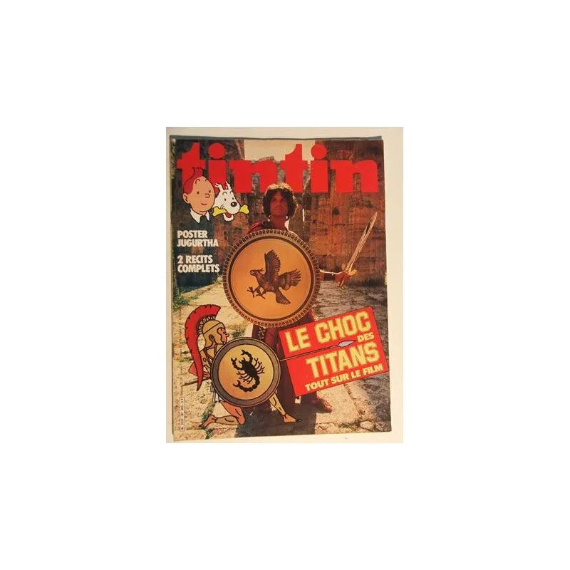 Tintin le journal de tintin n° 305 du 10 juillet 1981
