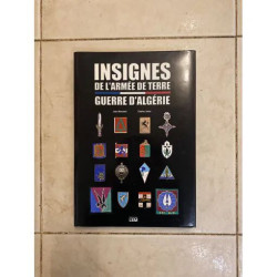 LIVRE INSIGNE ARMEE DE TERRE GUERRE D"ALGERIE
