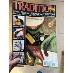 TRADITION MAGAZINE 97 NAGANT 1895 CASQUE D OFFICIER DE CHASSEUR A...