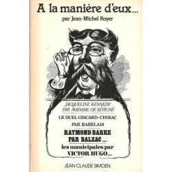 A la Manière d'eux... Jacqueline Kennedy par Madame de Sévigné. -...