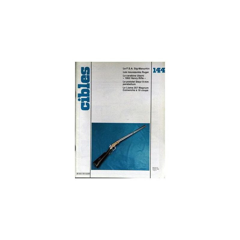Cibles N°144 Du 01-03-1982
