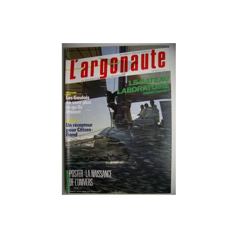 L'Argonaute N° 24 : Le bateau laboratoire Charente Maritime II