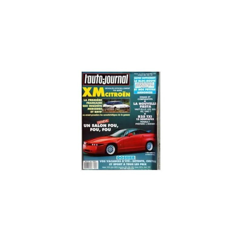 Auto Journal (L') N° 5 Du 15/03/1989