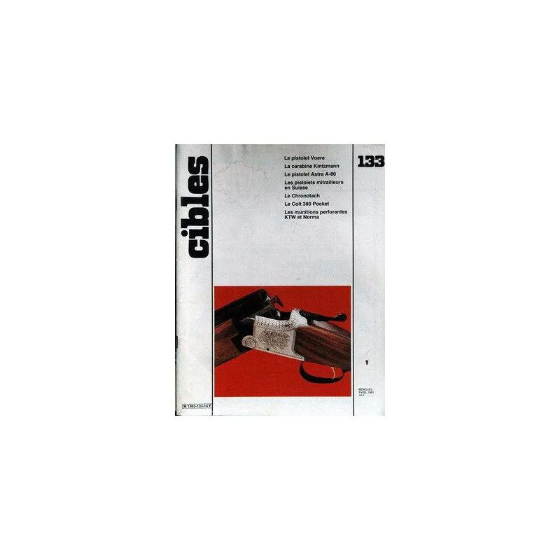 Cibles N° 133 Du 01/04/1981