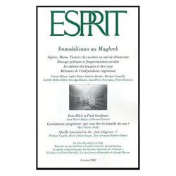 Esprit N° 308 Octobre 2004 - Immobilismes Au Maghreb