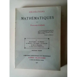 Récréations mathématiques / Tome II