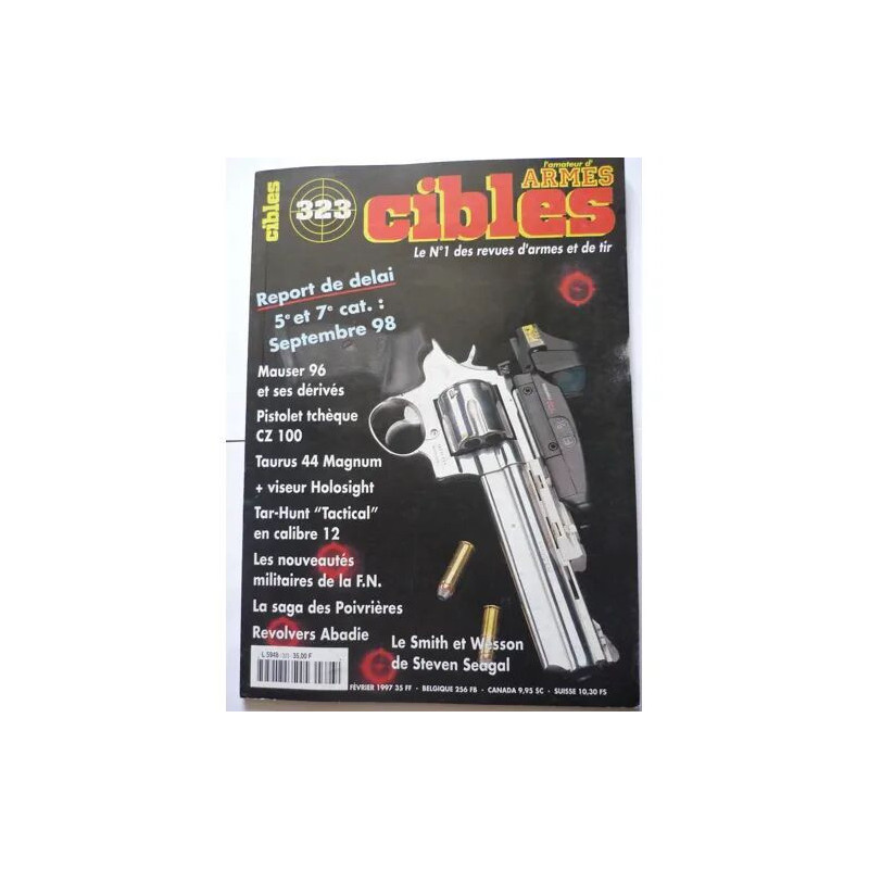 CIBLES N° 323 : Report de delai 5è et 7è cat. : septembre 98
