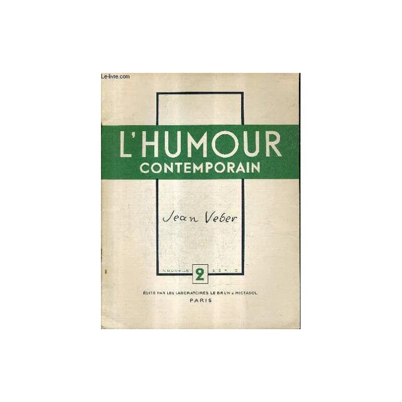 L'humour Contemporain - Nouvelle Serie N°2 - Jean Veber