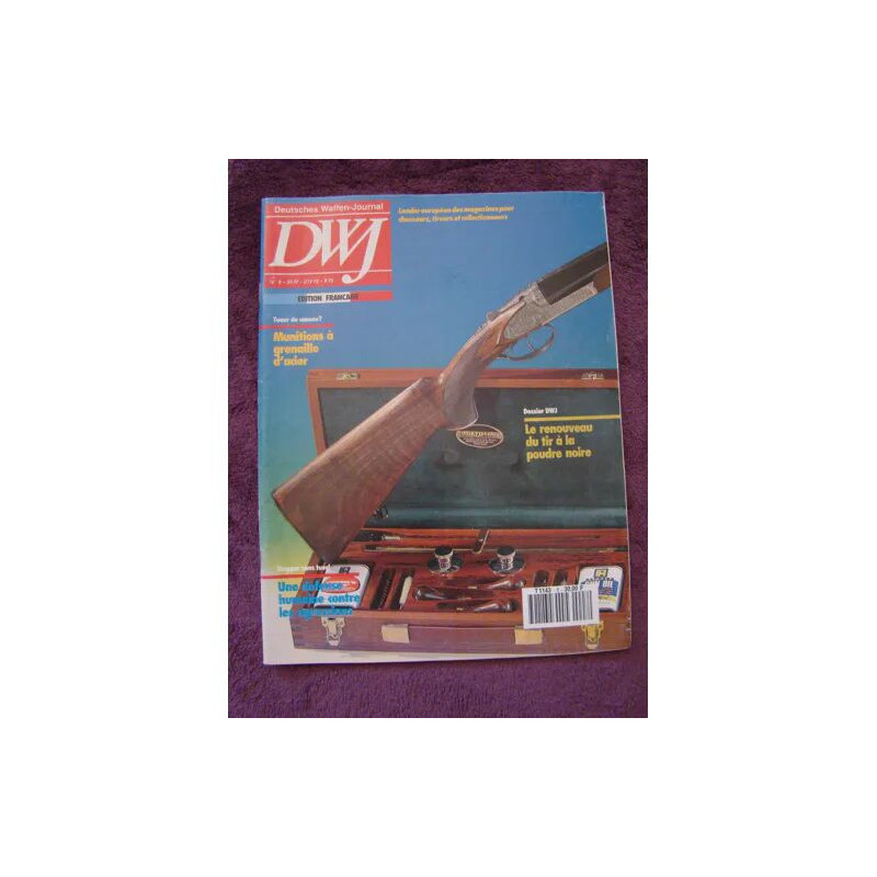 DWJ DEUTSCHES WAFFEN JOURNAL DAN WESSON N° 8 1991 MUNITIONS A...