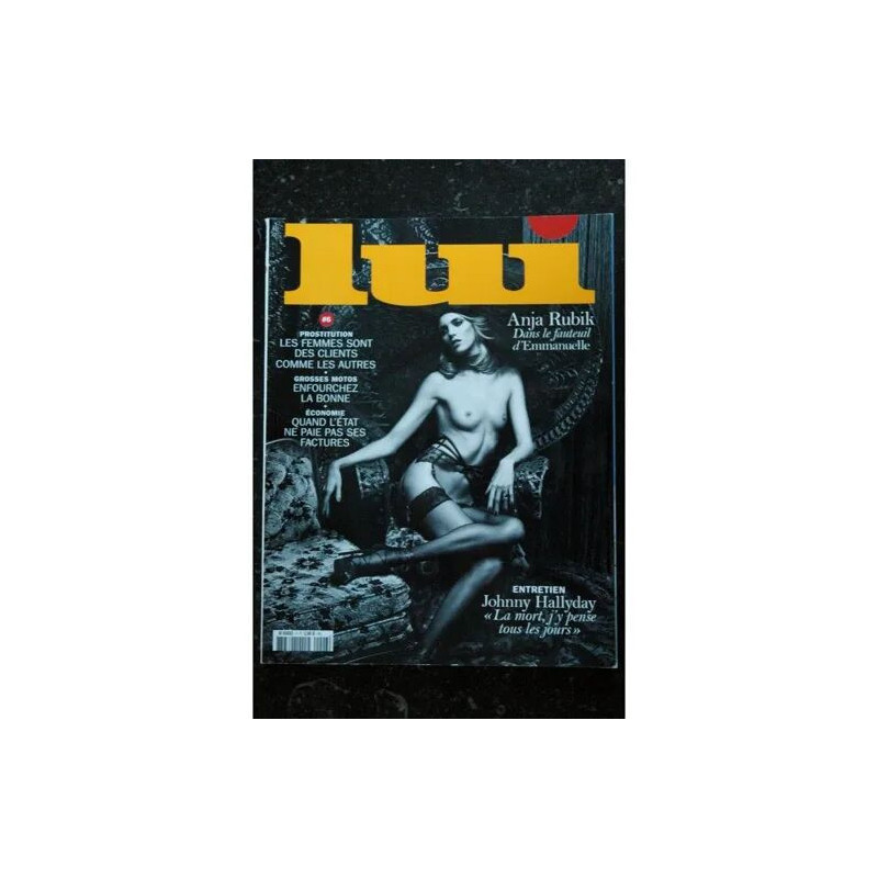 LUI 006 N° 6 ANJA RUBIK INTEGRAL NUDES PHOTO MARIO SORRENTI ROOS...
