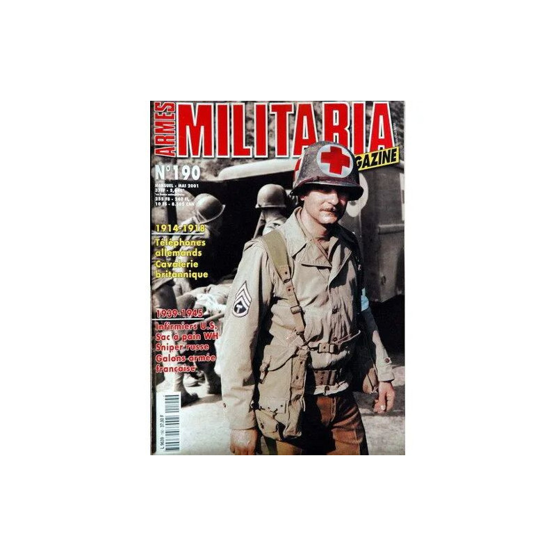 Armes Militaria Magazine N° 190 Du 01/05/2001