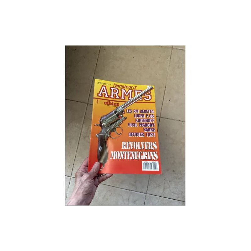 L AMATEUR D ARMES 121 LUGER P 08 KRIEGHOFF CARABINE WINCHESTER BIG...