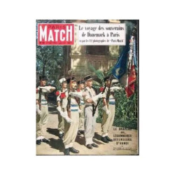 paris match du 9 / 12 / 1950 N° 90 : le voyage des souverains de...