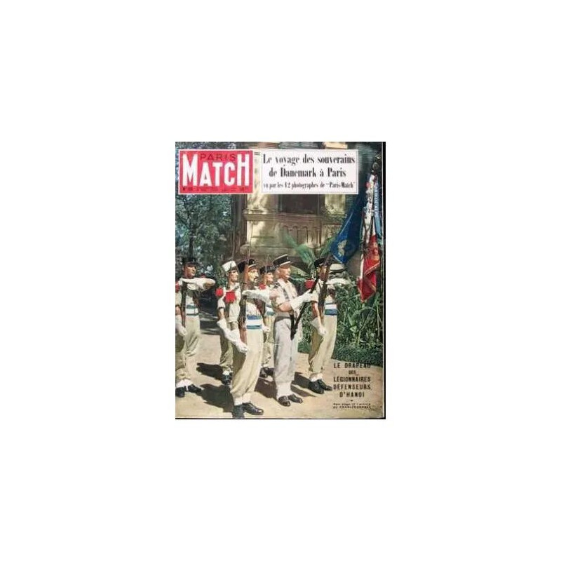 paris match du 9 / 12 / 1950 N° 90 : le voyage des souverains de...