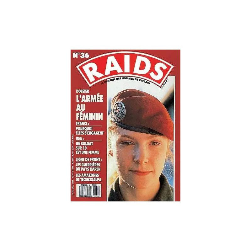 RAIDS N° 36 : Dossier : l'armée au féminin