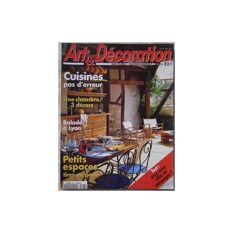 Art et décoration N° 336 : Cuisines : pas d'erreur
