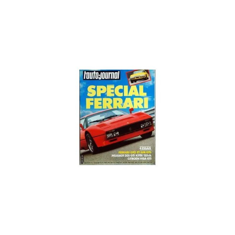Auto Journal (L') N° 21 Du 01/12/1984