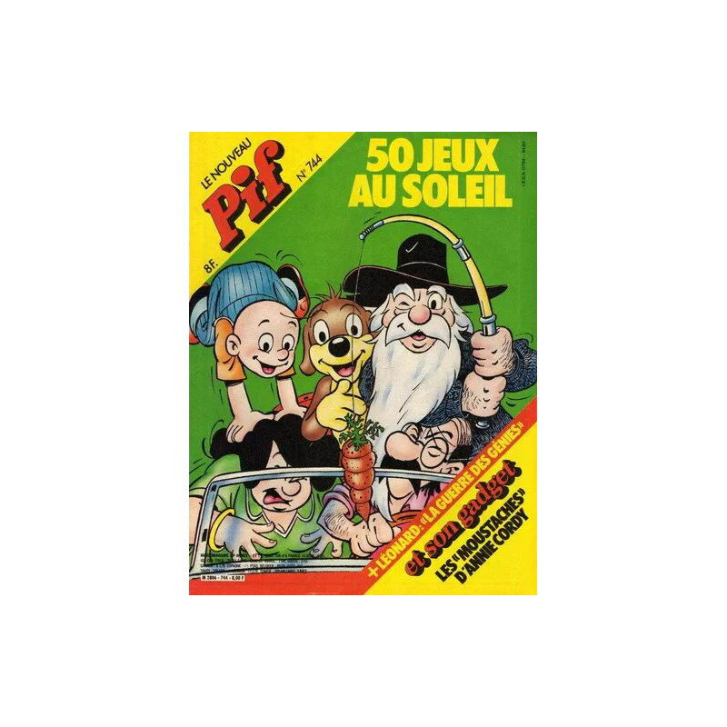 Pif Gadget N° 744 : Les Moustaches d'Annie Cordy