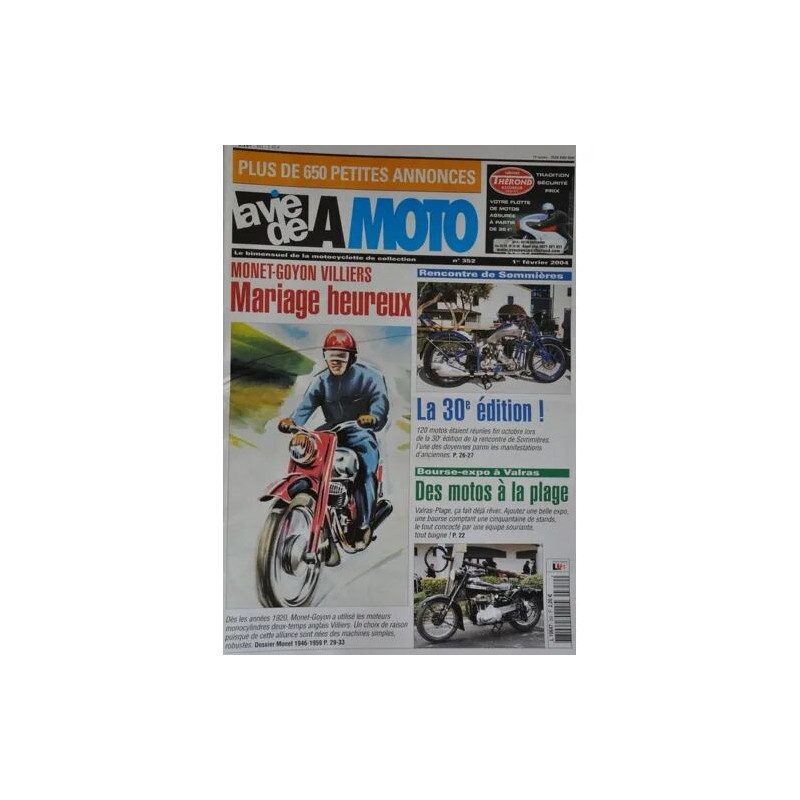 La vie de la moto LVM N° 352 : Monet-Goyon Villiers Rencontre de...