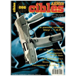 CIBLES N° 266 : LE PISTOLET RAFALEUR STEYR T.M.P