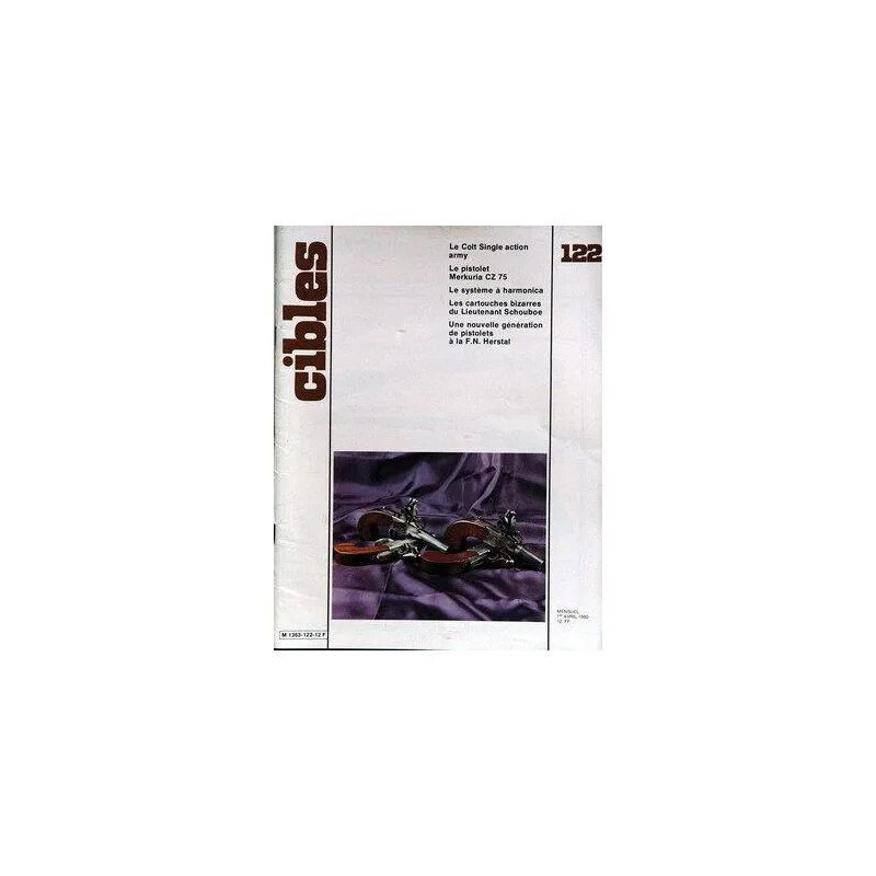 Cibles N° 122 Du 01/04/1980