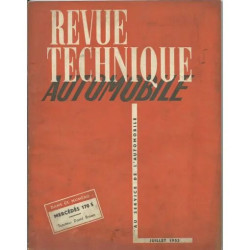 revue technique automobile Mercedes 170s Tracteur David Brown...