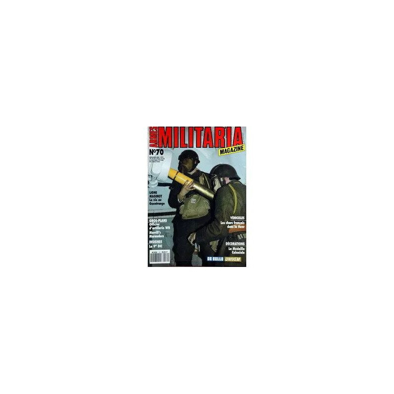 Armes Militaria Magazine N°70 Du 01-05-1991