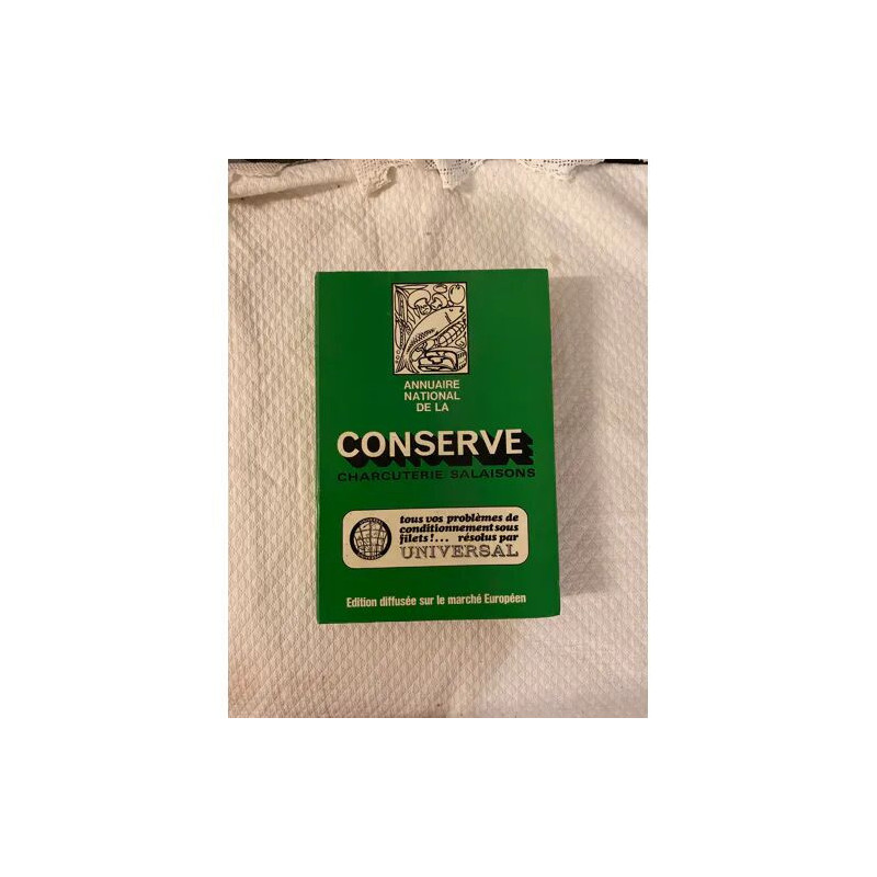 ANNUAIRE NATIONAL DE LA CONSERVE CHARCUTERIE SALAISONS - 1976