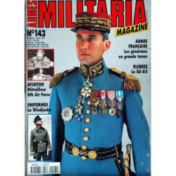ARMES MILITARIA MAGAZINE N° 143 DU 01/06/1997 - ARMEE FRANCAISE -...