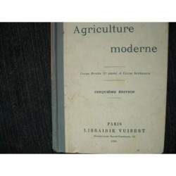 AGRICULTURE MODERNE - COURS MOYEN 2ème ANNéE et COURS SUPéRIEUR -...