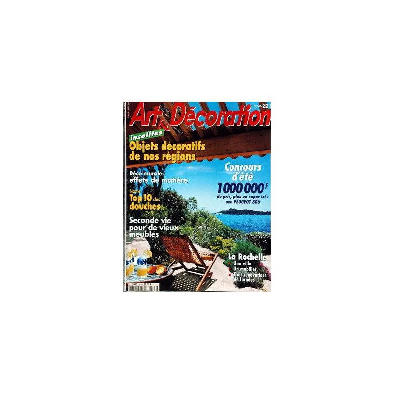 Art Et Decoration N° 343 Du 01/06/1996