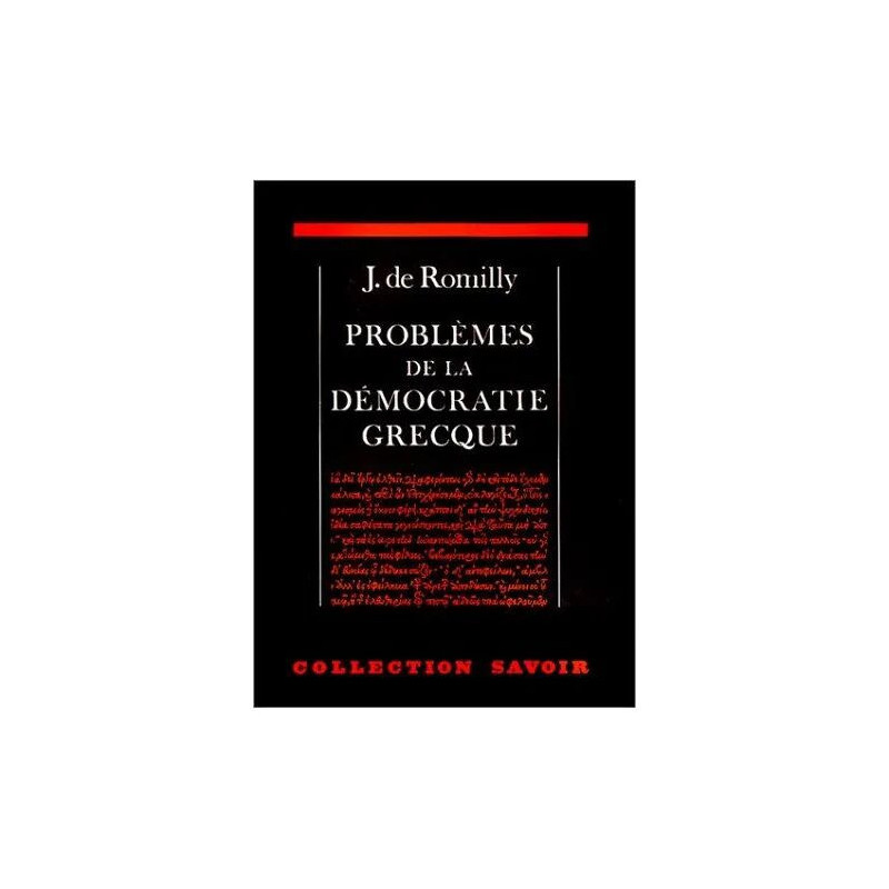 Problèmes De La Démocratie Grecque