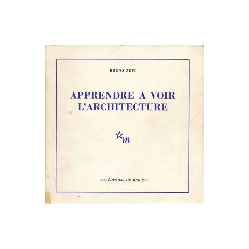 Apprendre à voir l'architecture