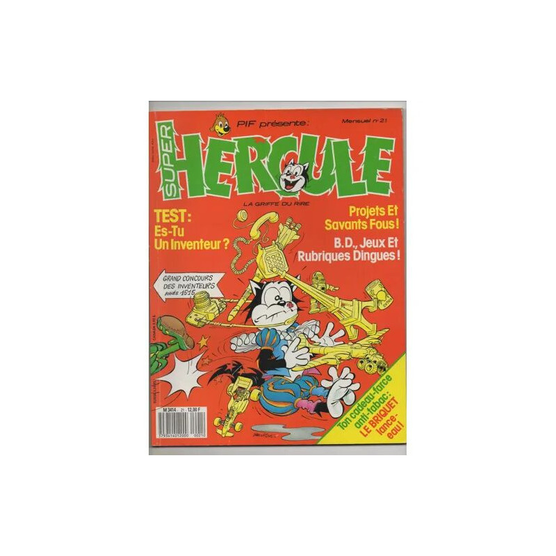 super hercule N° 21 : la griffe du rire